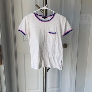 J. Crew T-shirt, size XXS. 🌈